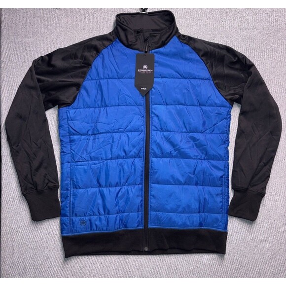 Stormtech Other - Stormtech Men’s L Quilted Thermal Hybrid Full-Zip Performance Jacket Blue NWT